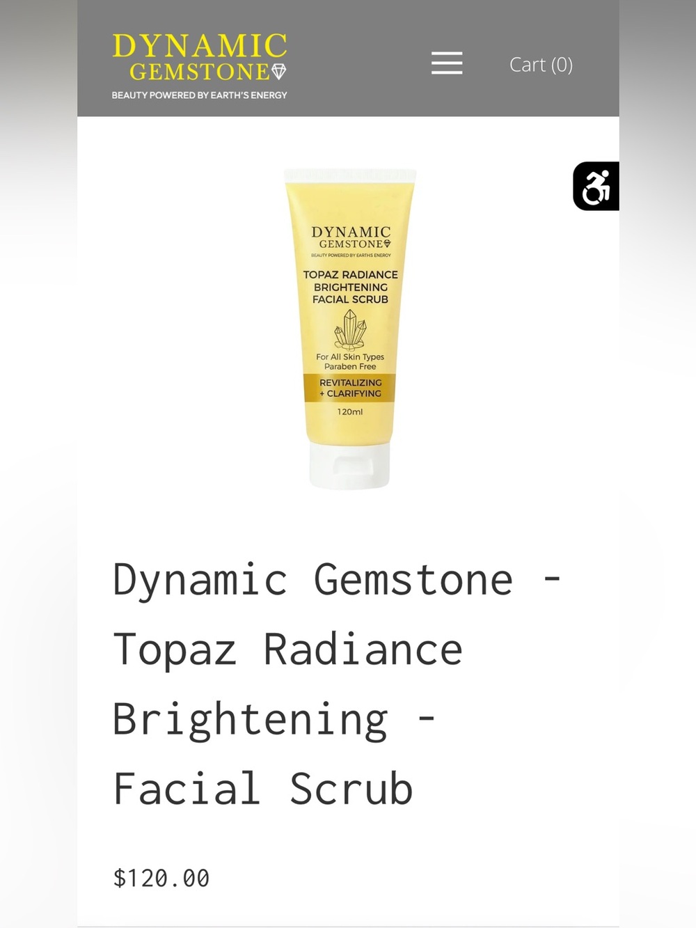 Dynamic Gemstone Facial Scrub